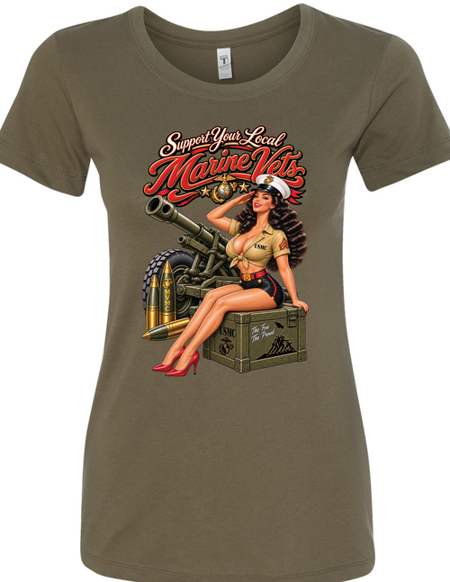 LADIES SUPPORT YOUR LOCAL MARINE VETS